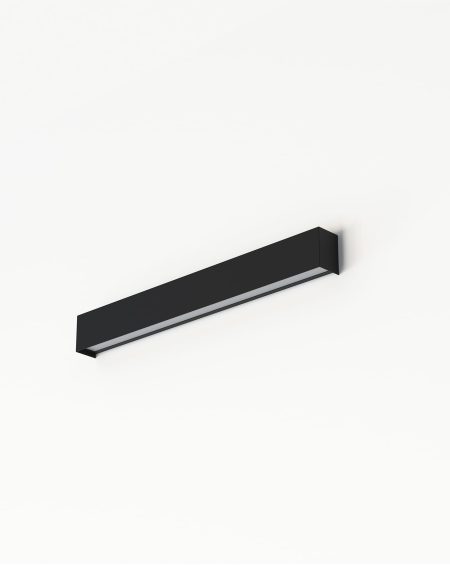 STRAIGHT WALL LED BLACK S