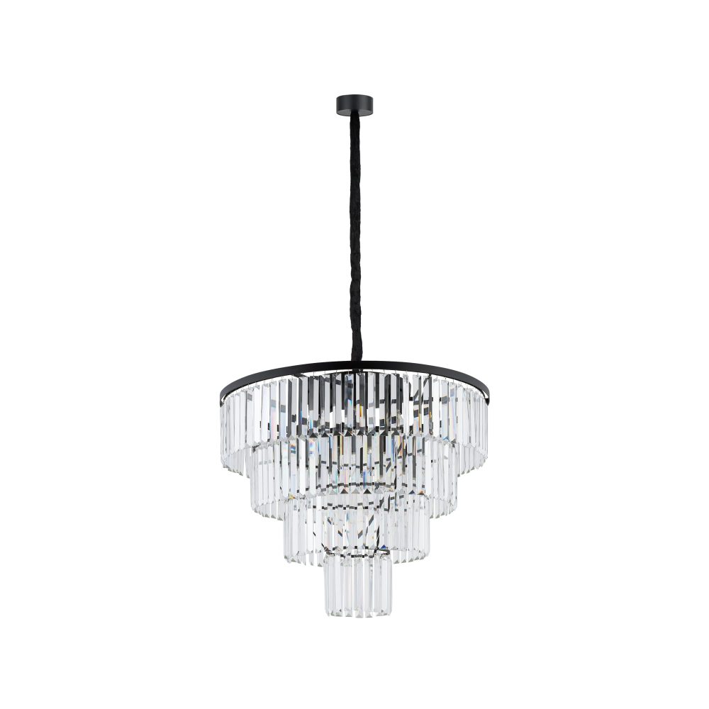 Luster CRISTAL BLACK L pendant