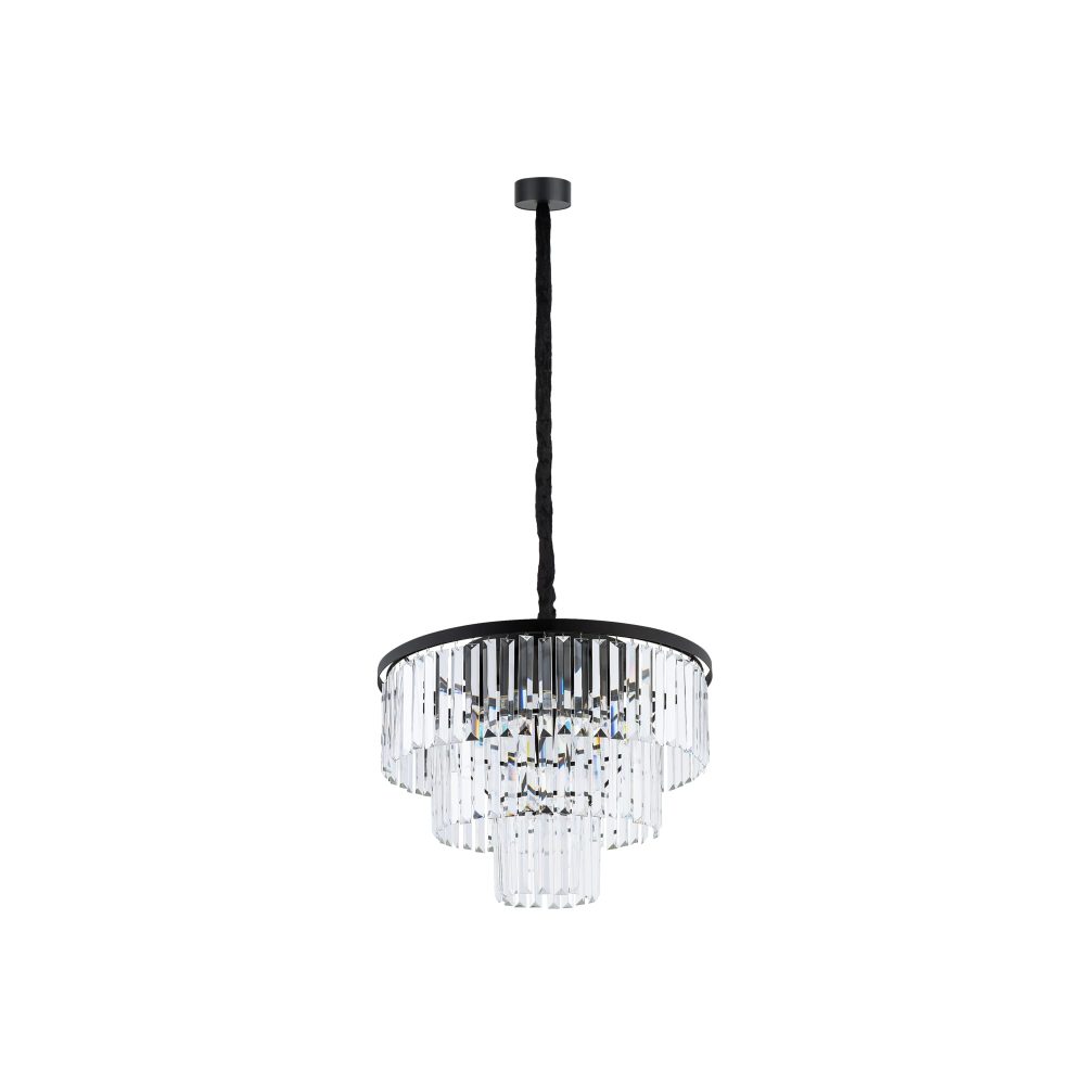 Luster CRISTAL BLACK M pendant