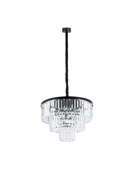 Luster CRISTAL BLACK M pendant