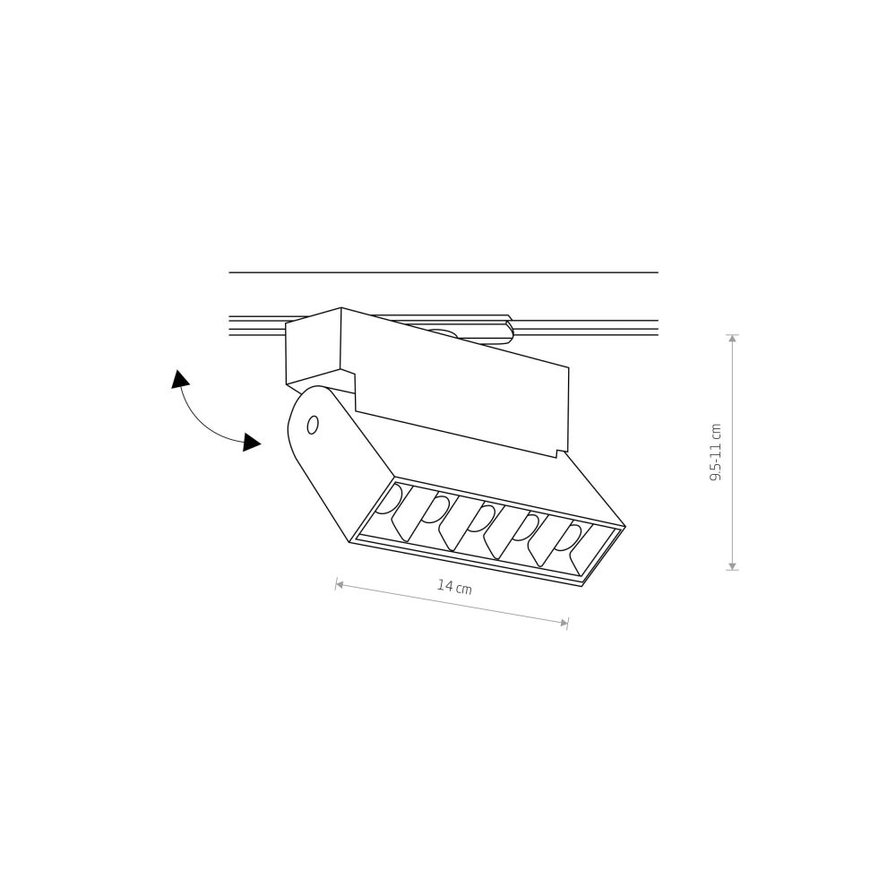 PROFILE FOCUS LED WH 4000K - Слика 2