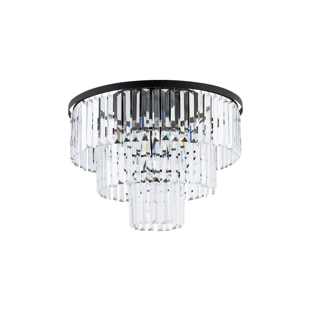 Plafonjera CRISTAL BLACK M