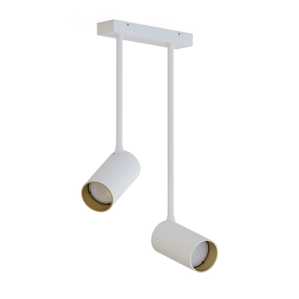 Spot lampe MONO LONG II WHITE/GOLD