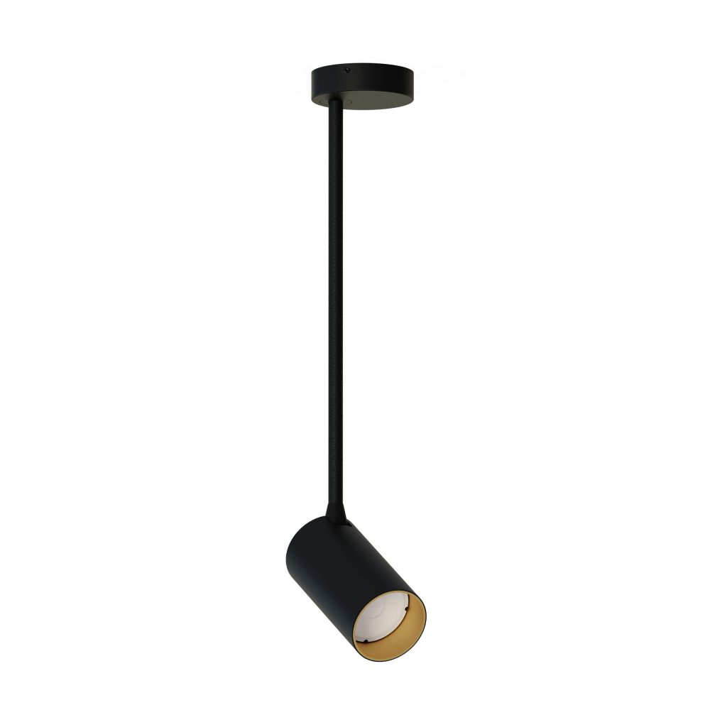 Spot lampa MONO LONG M BLACK/GOLD