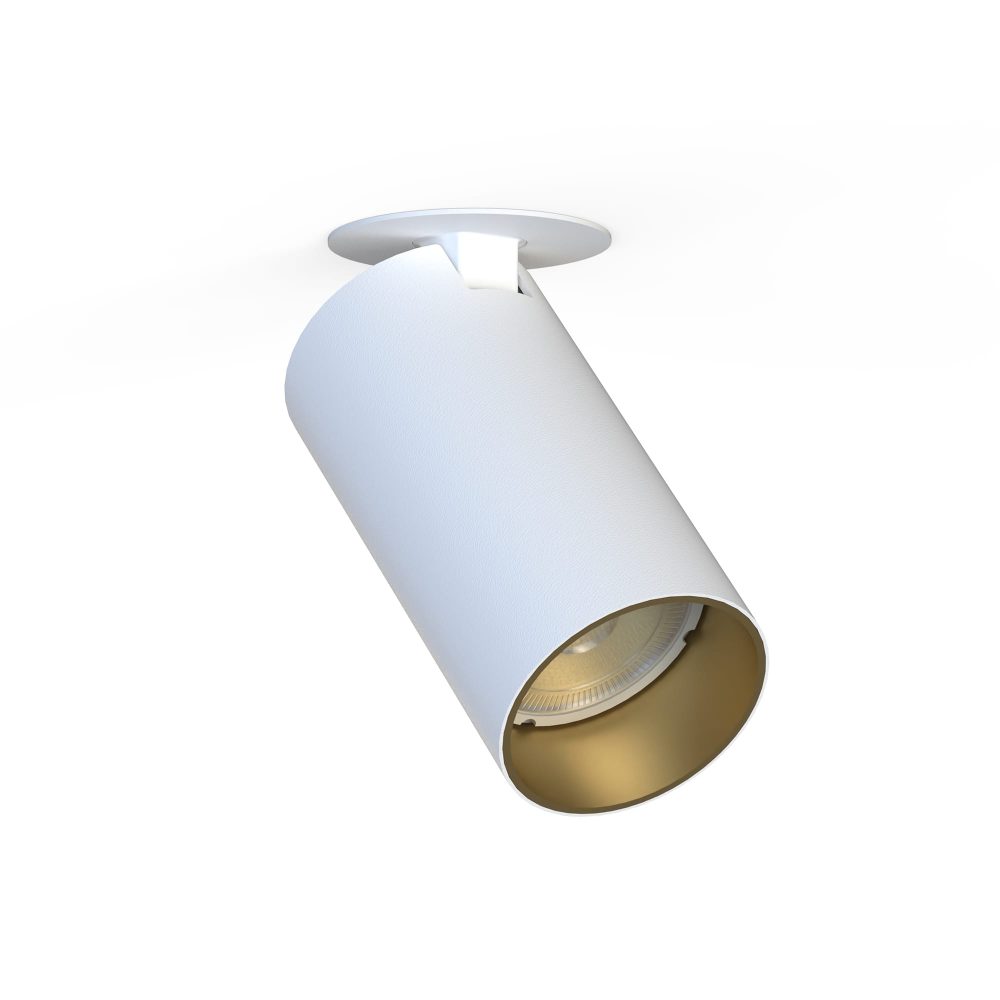 Spot lampa MONO SURFACE I WHITE/GOLD
