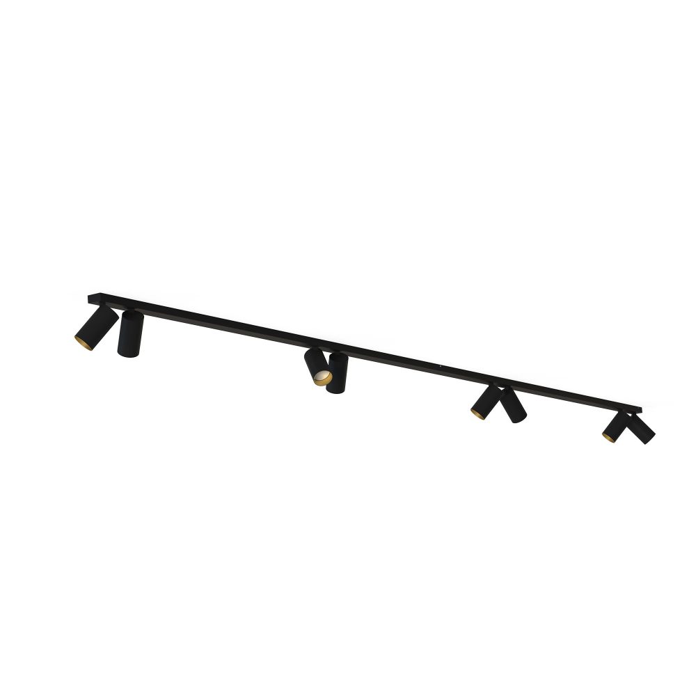 Spot lampe MONO VIII 2X150 BLACK/GOLD