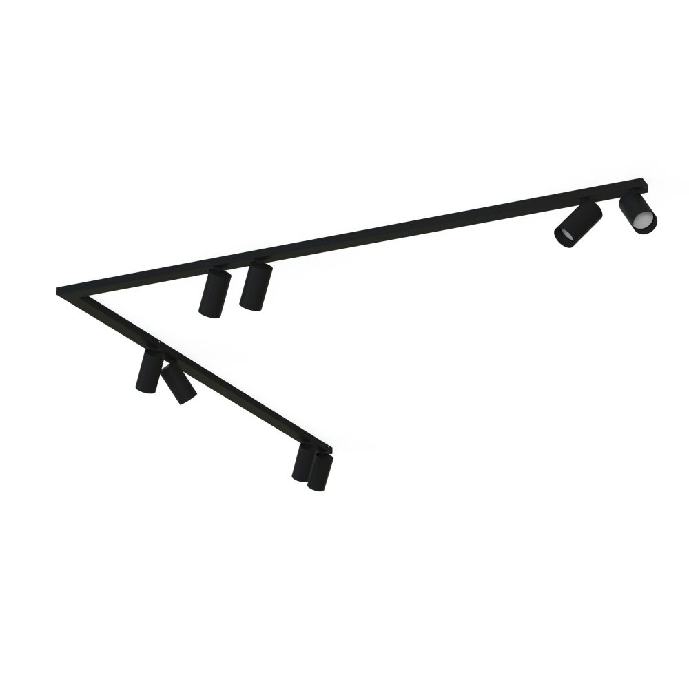 Spot lampe MONO CORNER VIII 2X150 BLACK