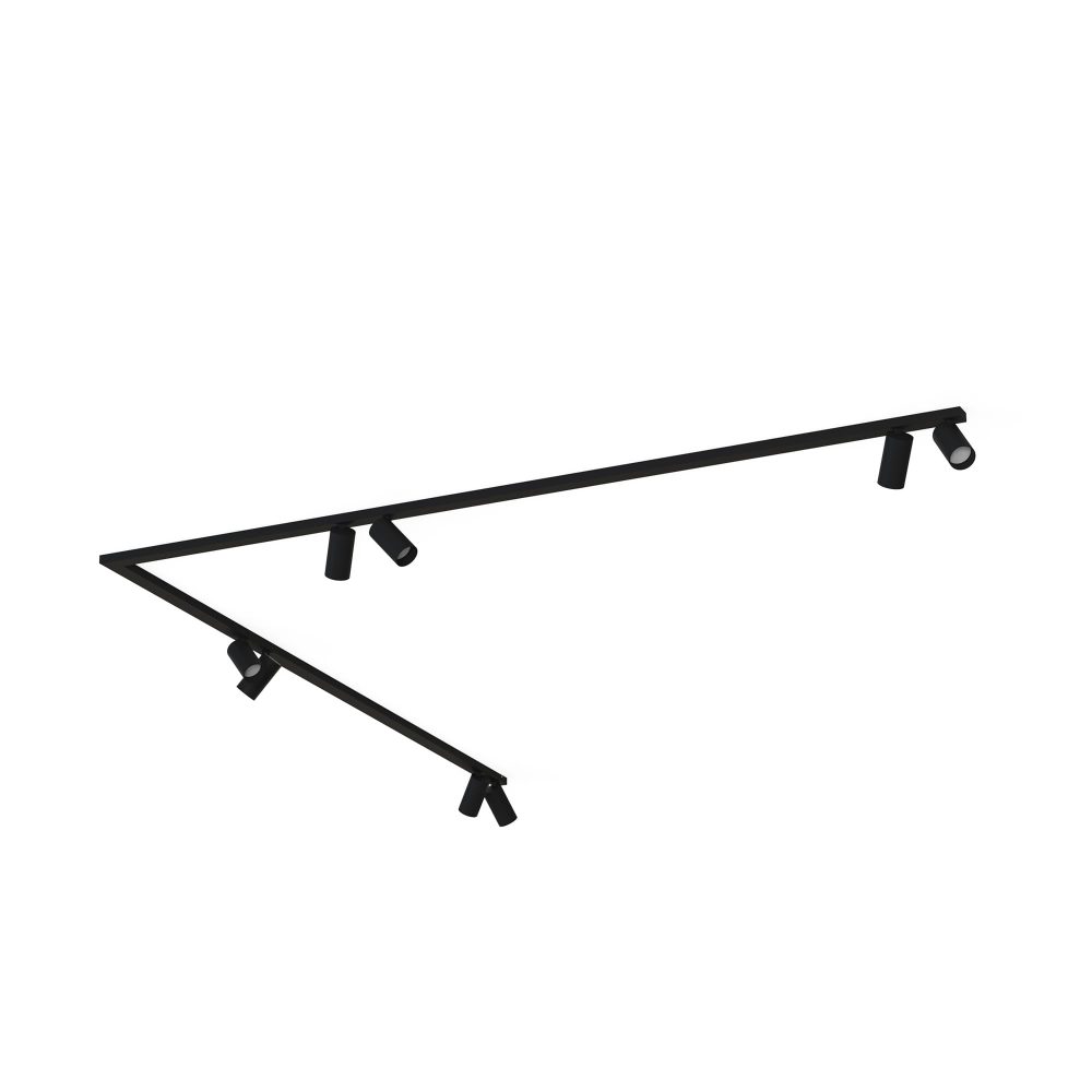 Spot lampe MONO CORNER VIII 2X200 BLACK