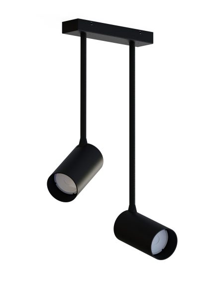 Spot lampe MONO LONG II BLACK