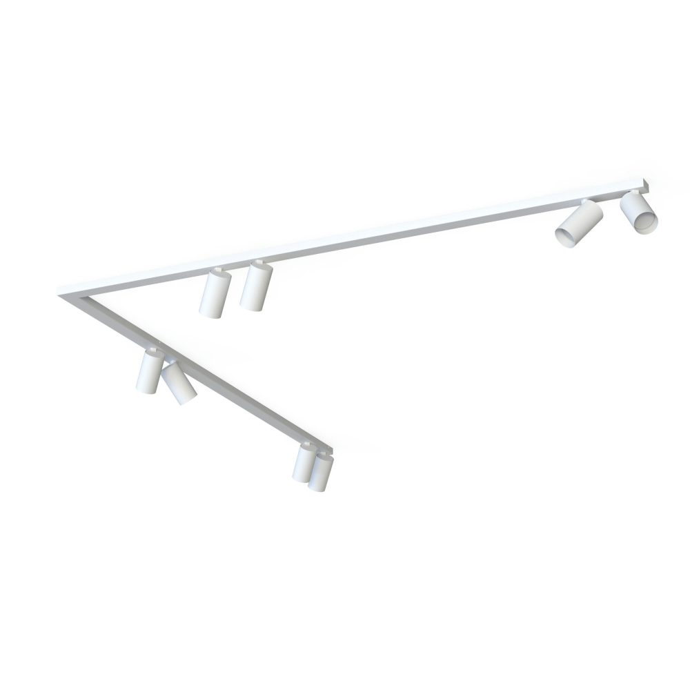 Spot lampe MONO CORNER VIII 2X150 WHITE