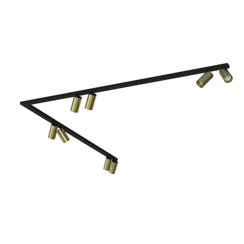 Spot lampe MONO CORNER VIII 2X150 SOLID BRASS