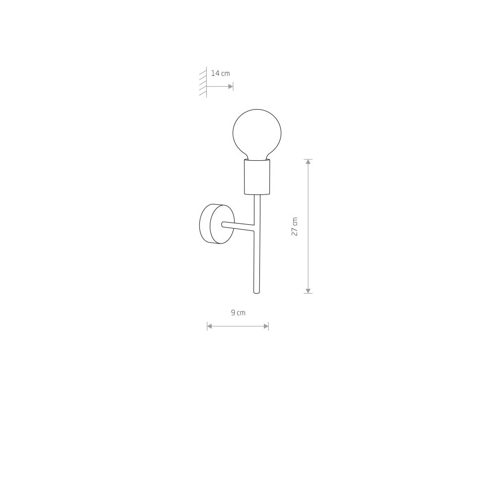 RADIUS I wall lamp B - Слика 3