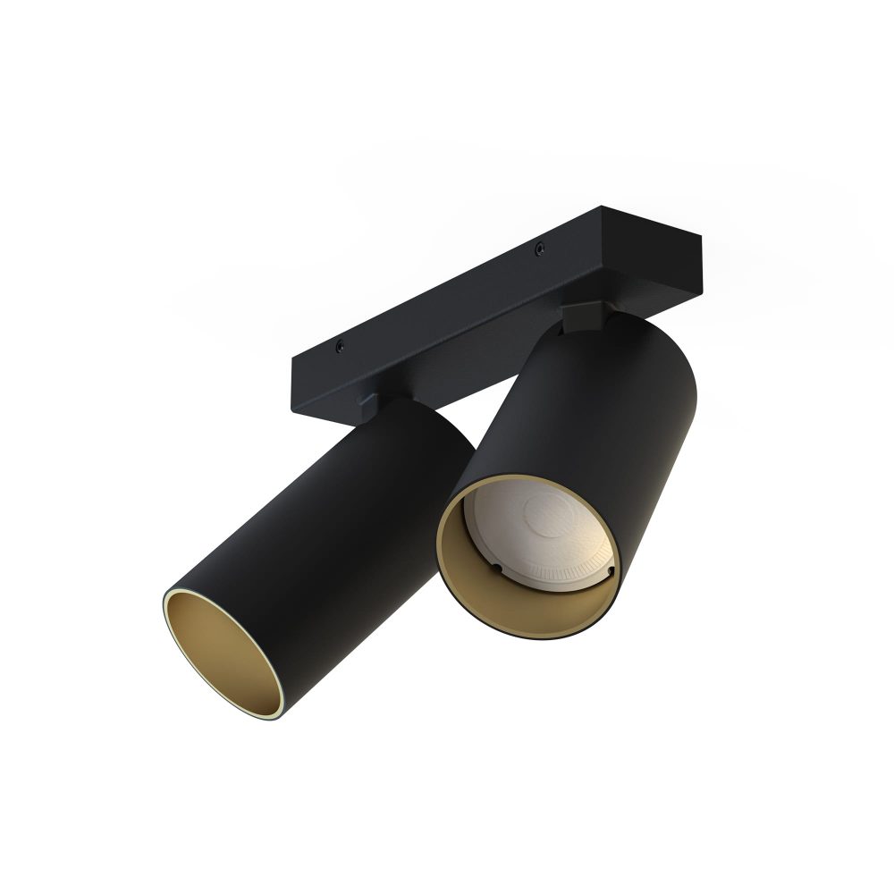 Spot lampe MONO II BLACK/GOLD - Слика 3