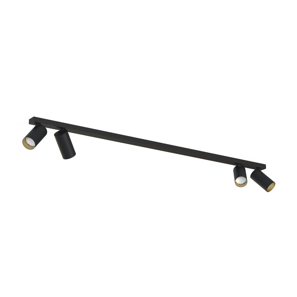 Spot lampe MONO IV BLACK/GOLD