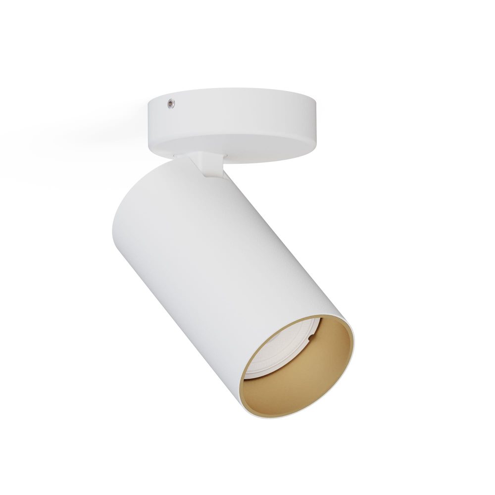 Spot lampa MONO I WHITE/GOLD