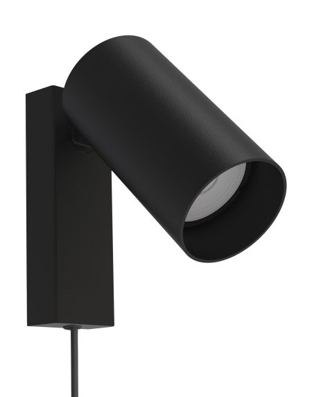 MONO wall lamp I BLACK with cable