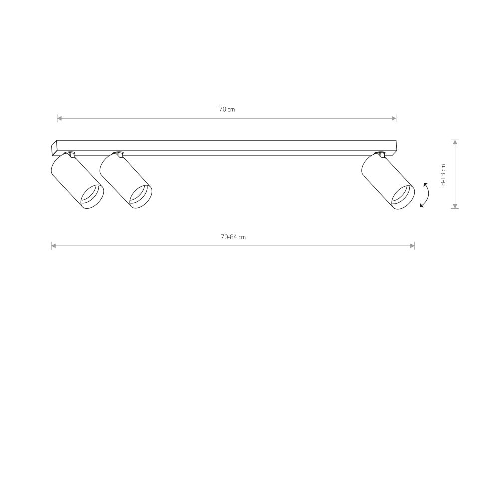 Spot lampe MONO III WHITE - Слика 2