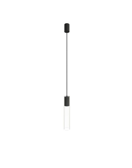 CYLINDER BLACK L pendant
