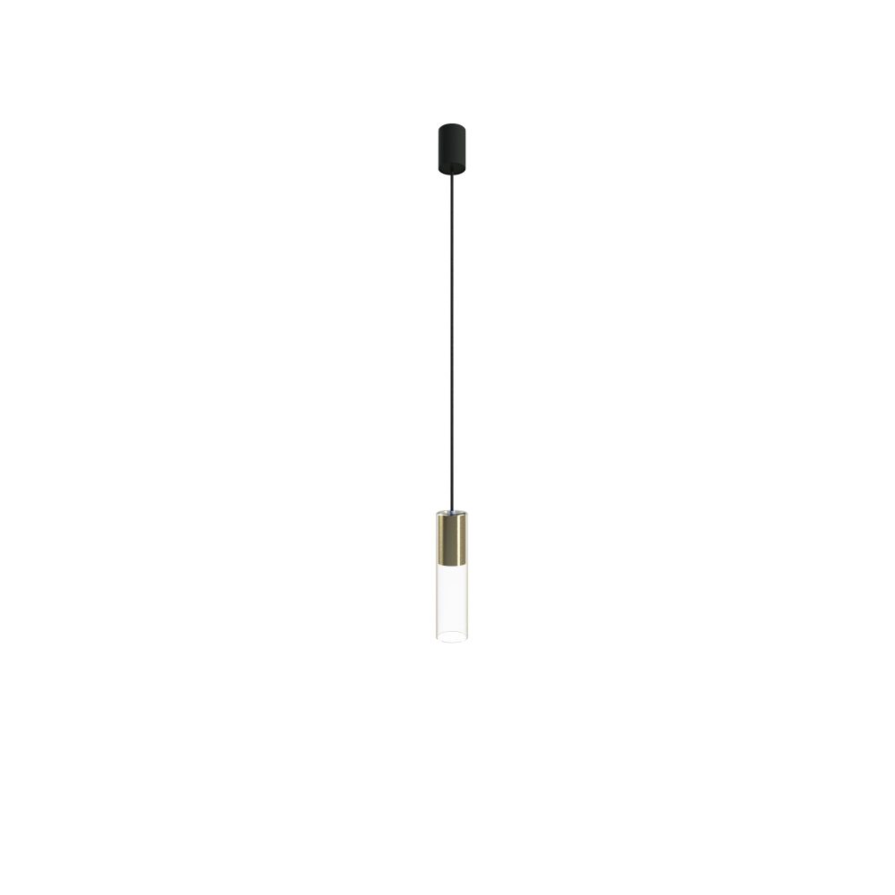 CYLINDER SOLID BRASS M pendant