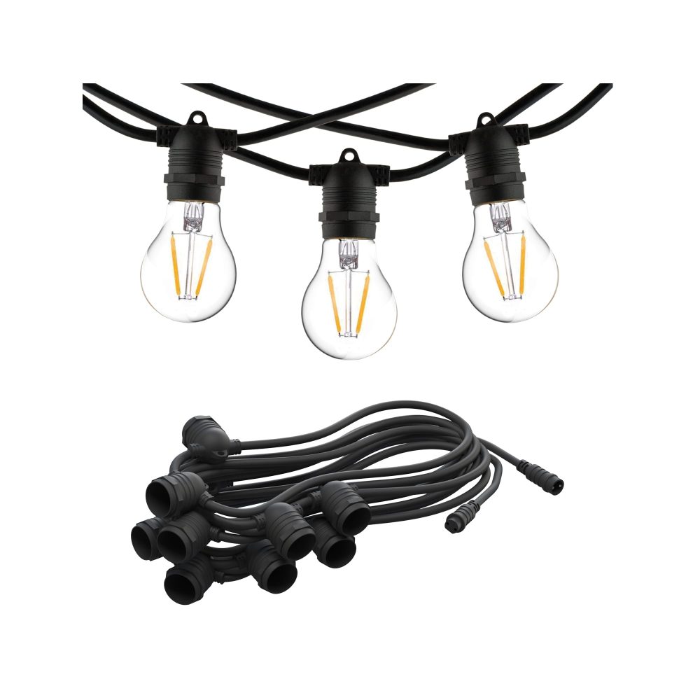 FESTOON LIGHTS 15XE27, 9M, IP65 - Слика 2