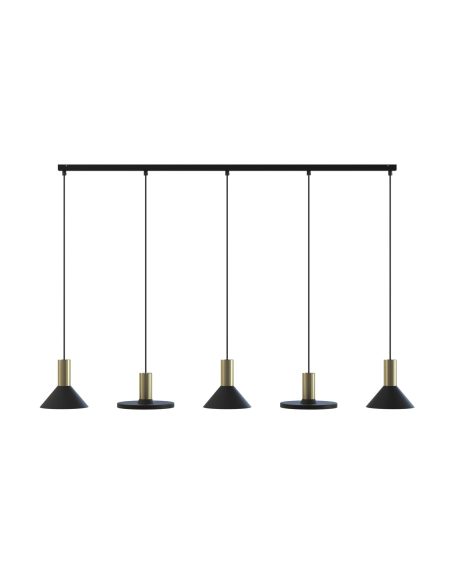 HERMANOS V BLACK/SOLID BRASS