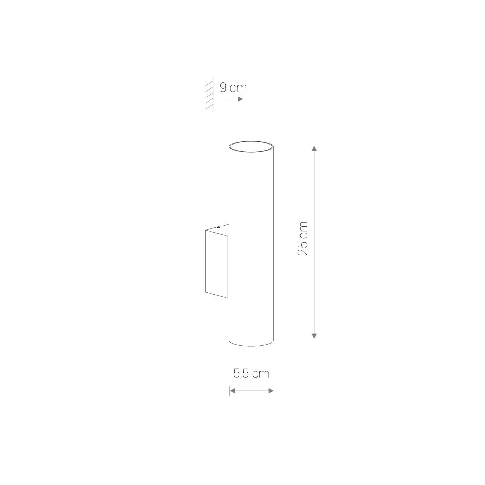 EYE WALL SOLID BRASS - Слика 2