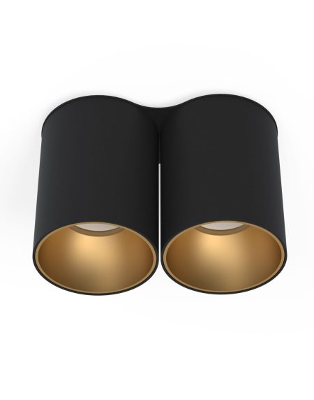 Spot lampe EYE TONE II BLACK/GOLD