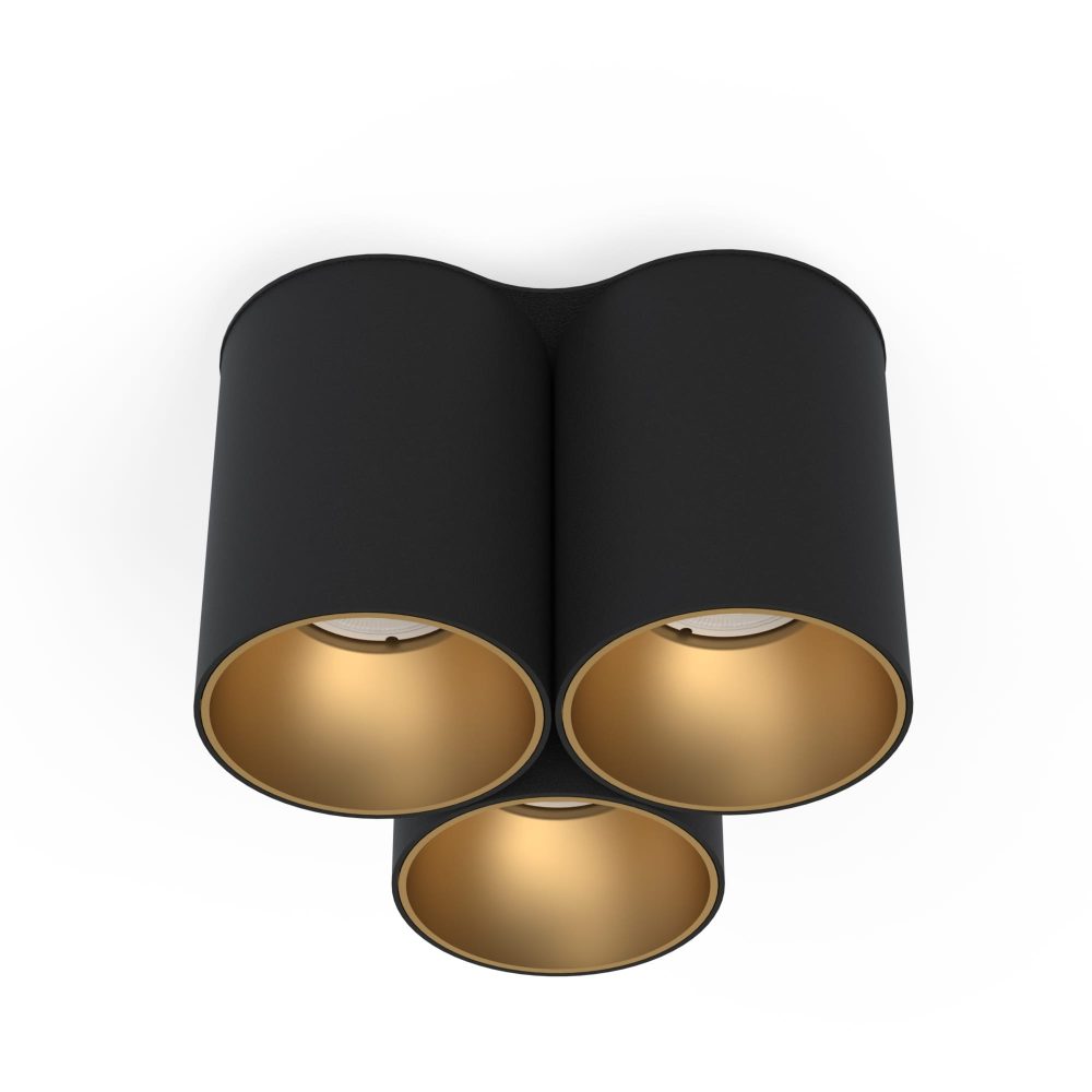 Spot lampe EYE TONE III BLACK/GOLD