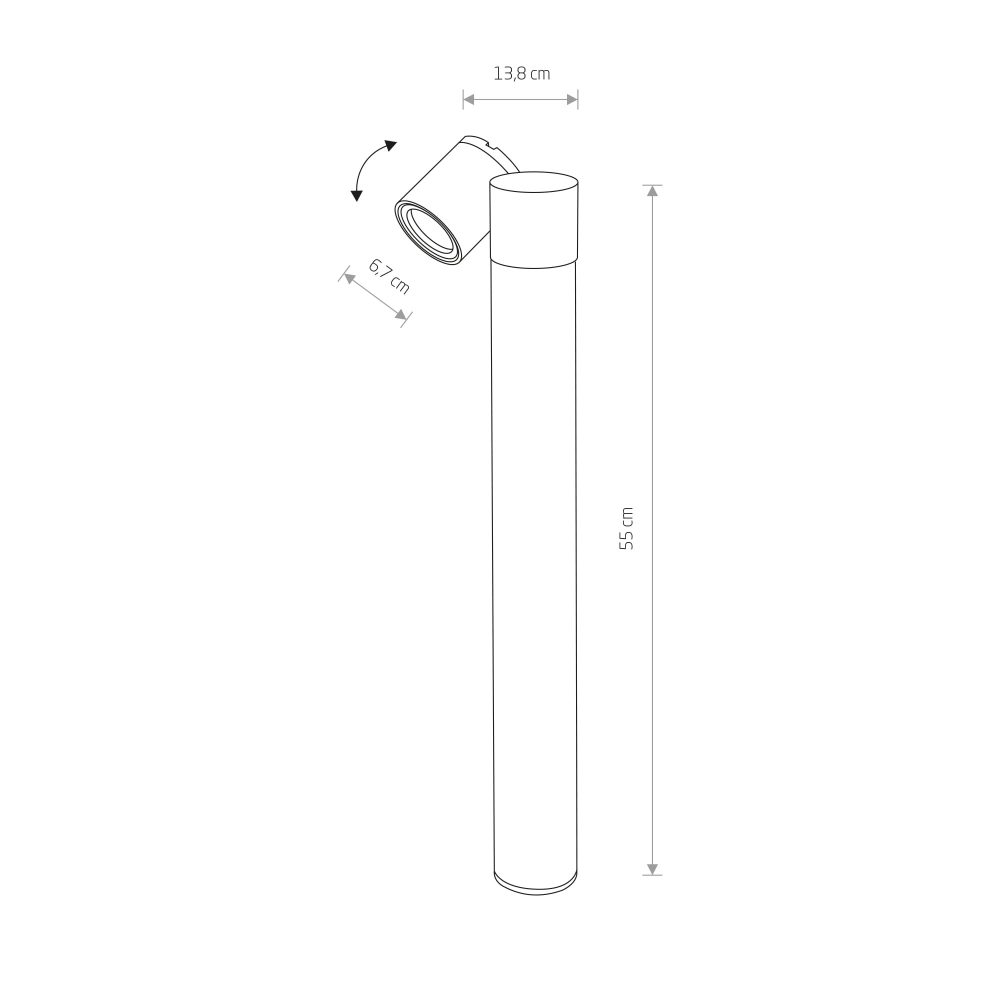 Stubna lampa TUBINGS I floor lamp - Слика 3