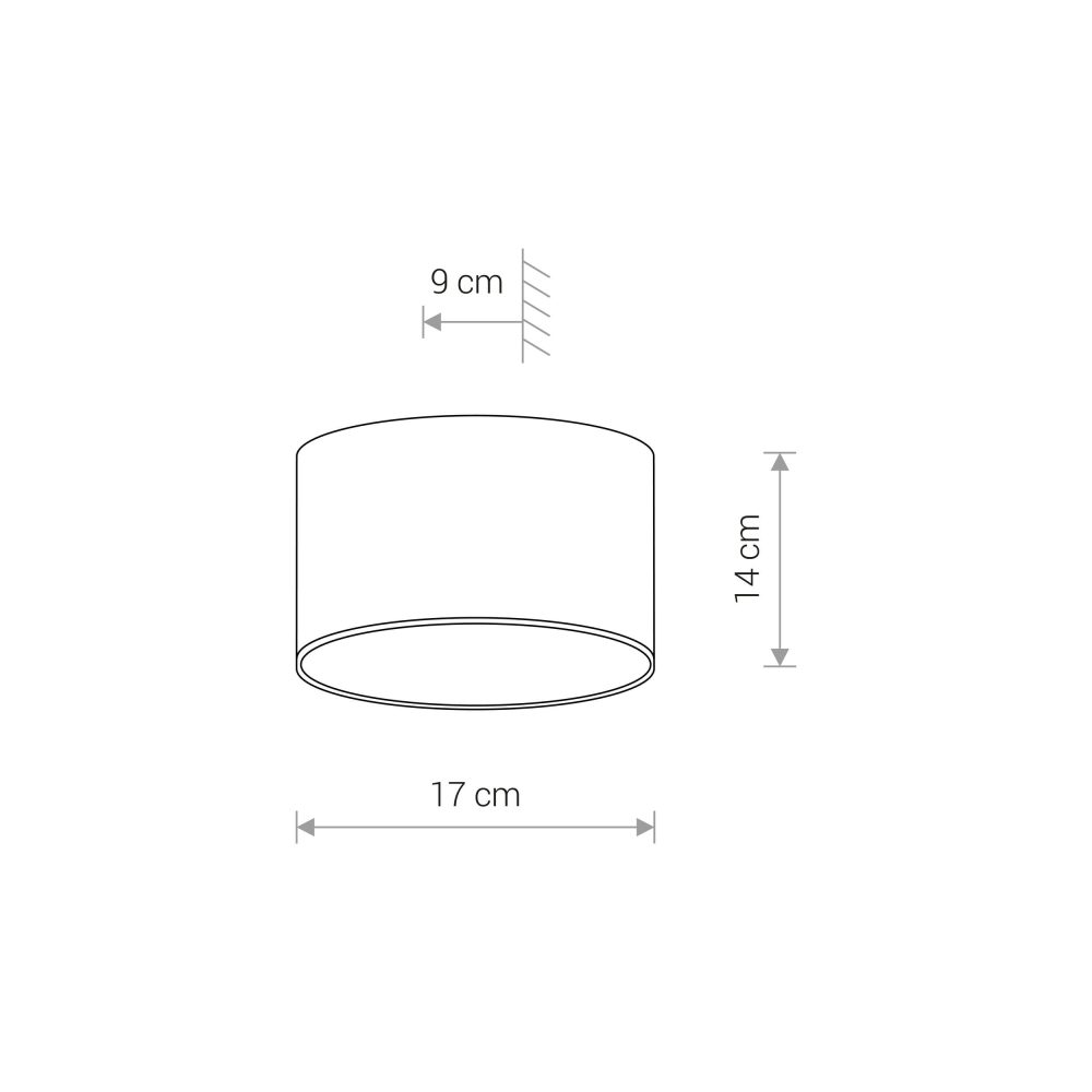 Zidna lampa ELLIPSES LED BLACK - Слика 4