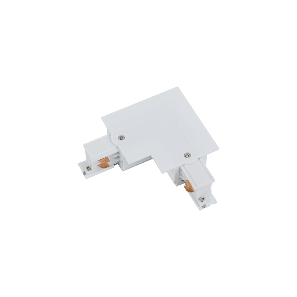 CTLS RECESSED POWER L CONNECTOR, RIGHT (L-R) WHITE