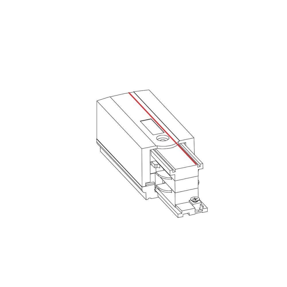 CTLS POWER END CAP LEFT BLACK (PE-L) - Слика 2