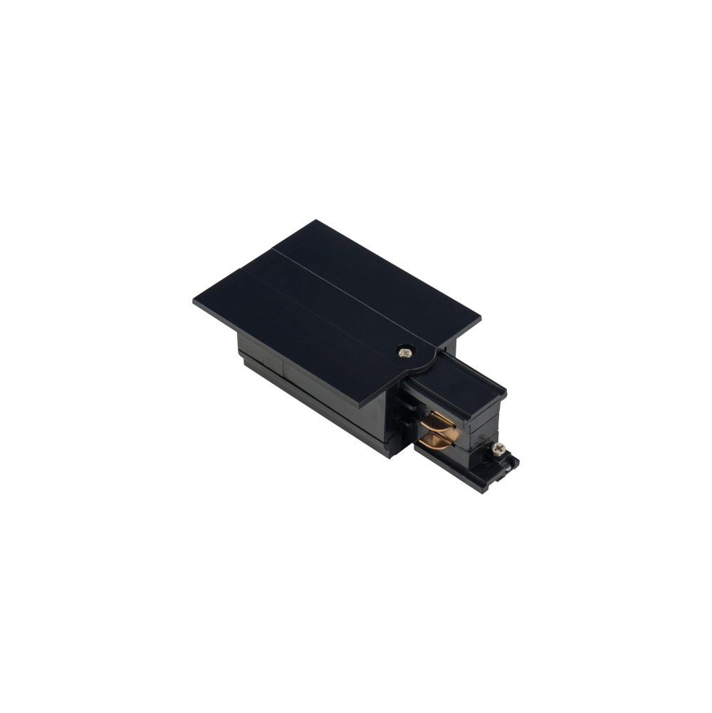CTLS RECESSED POWER END CAP, LEFT (PE-L) BLACK