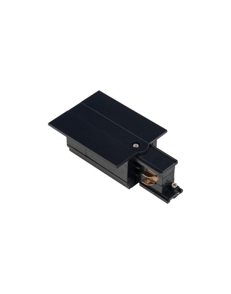 CTLS RECESSED POWER END CAP, LEFT (PE-L) BLACK