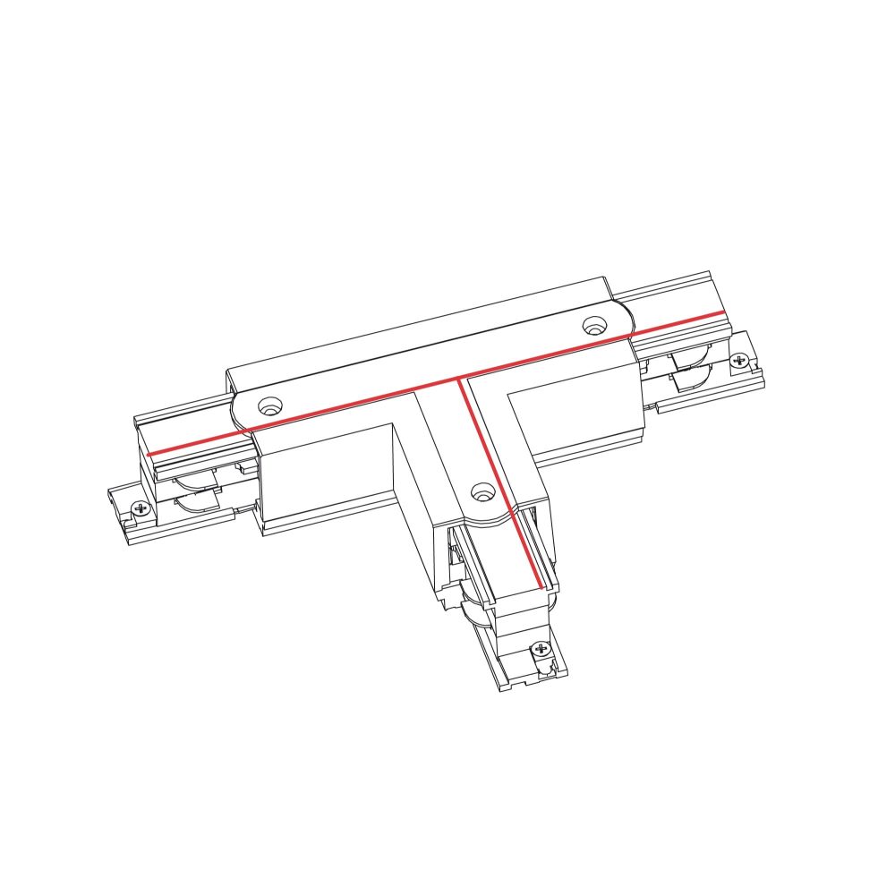 CTLS POWER T CONNECTOR LEFT 2 BLACK (T-L2) - Слика 2