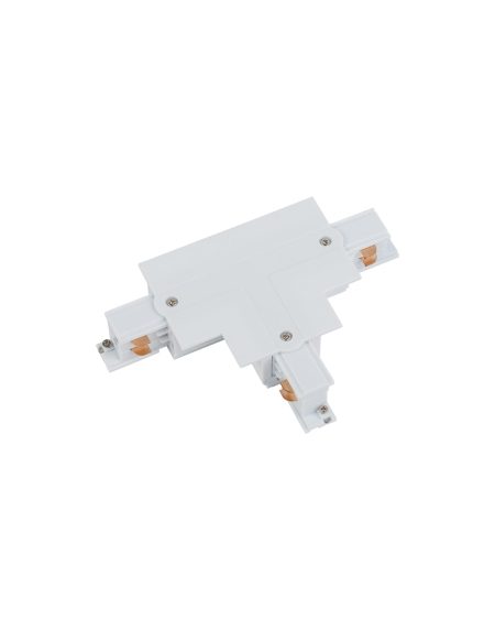 CTLS RECESSED POWER T CONNECTOR LEFT 1 (T-L1) WHITE