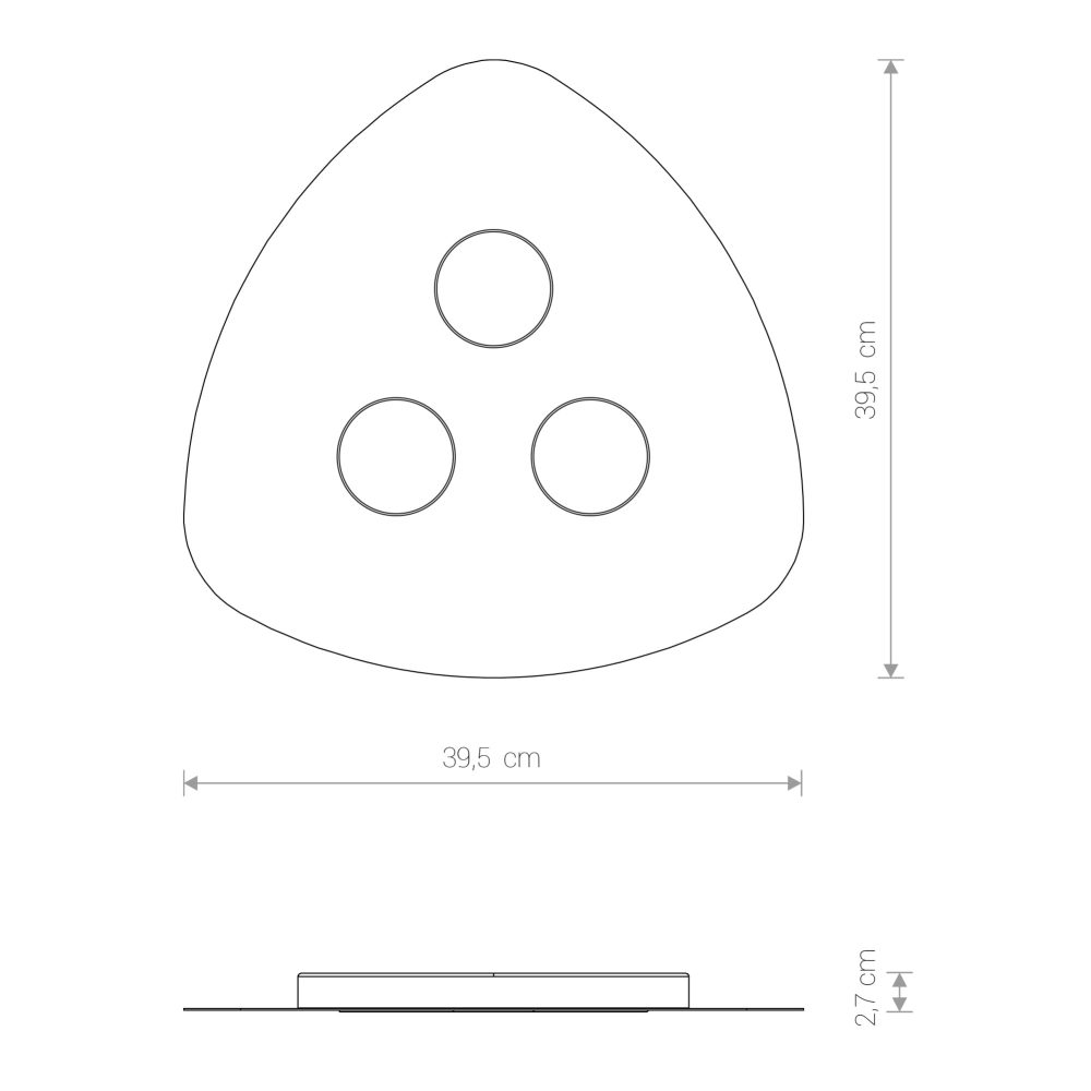Plafonjera ORGANIC WHITE III - Слика 5