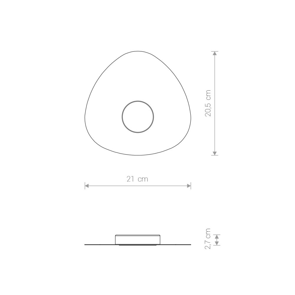 Plafonjera ORGANIC WHITE I - Слика 5