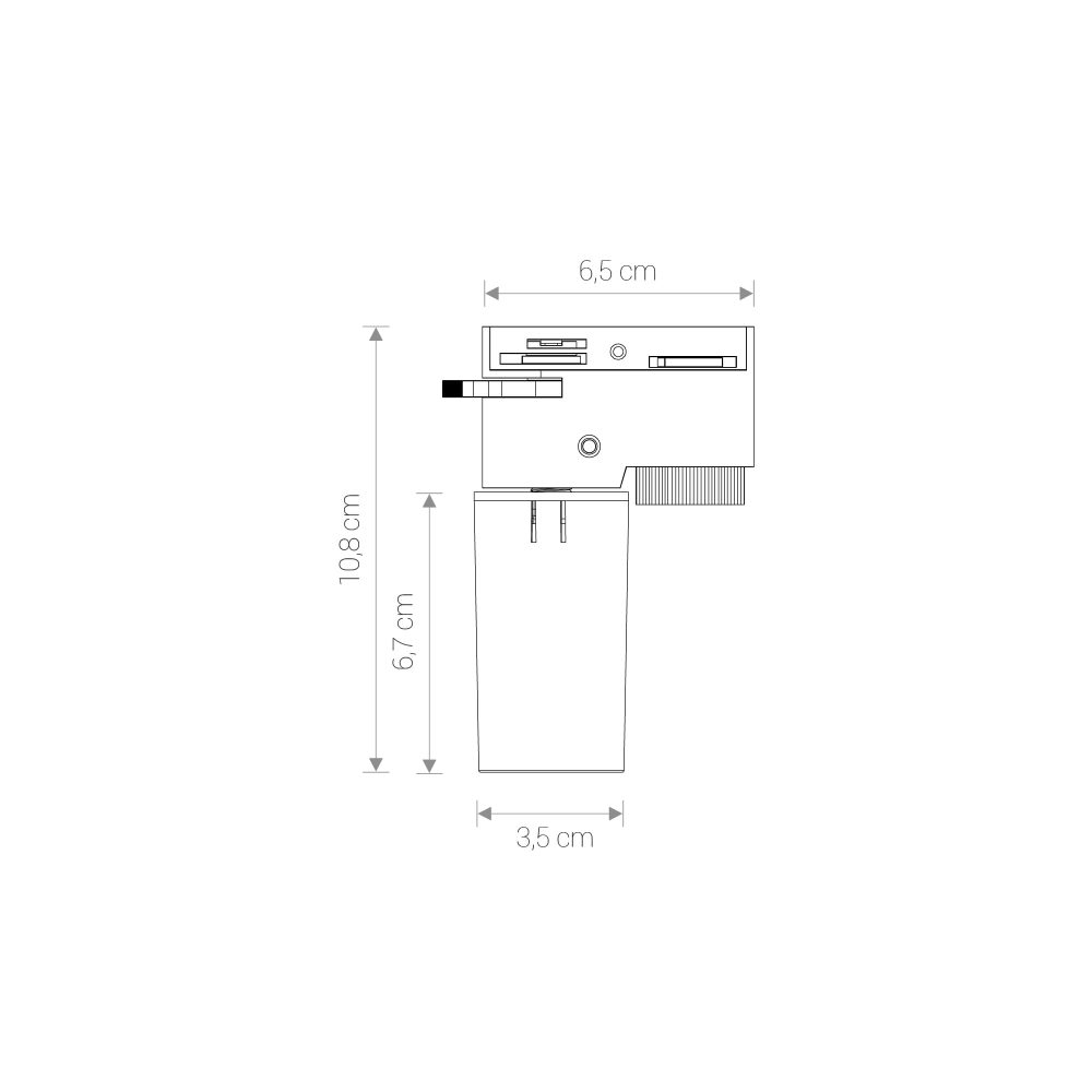 CAMELEON ADAPTER PROFILE BLACK - Слика 2