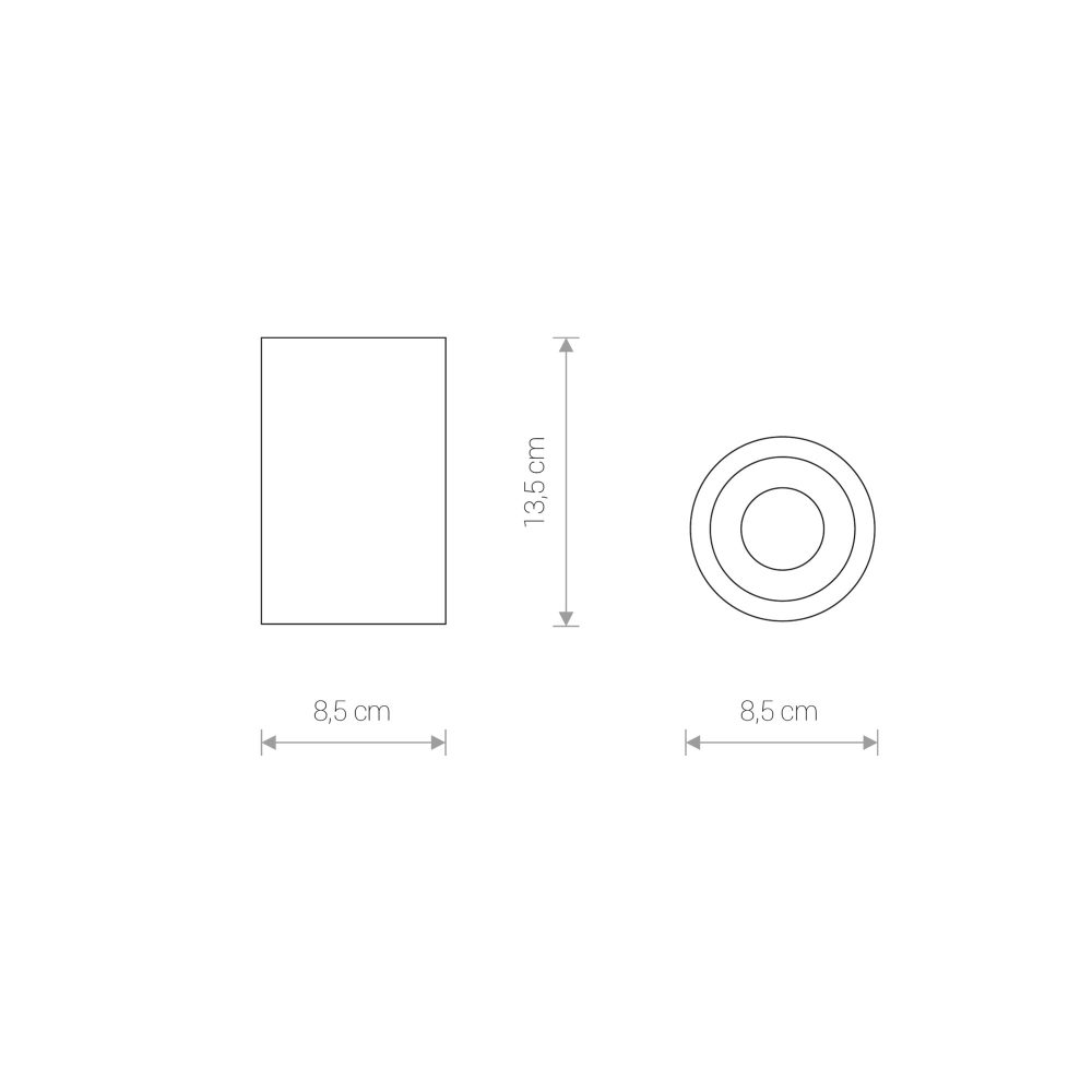 Spot lampa ALPHA BLACK - Слика 2