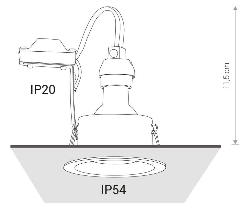 Spot lampa CHARLIE WHITE - Слика 6