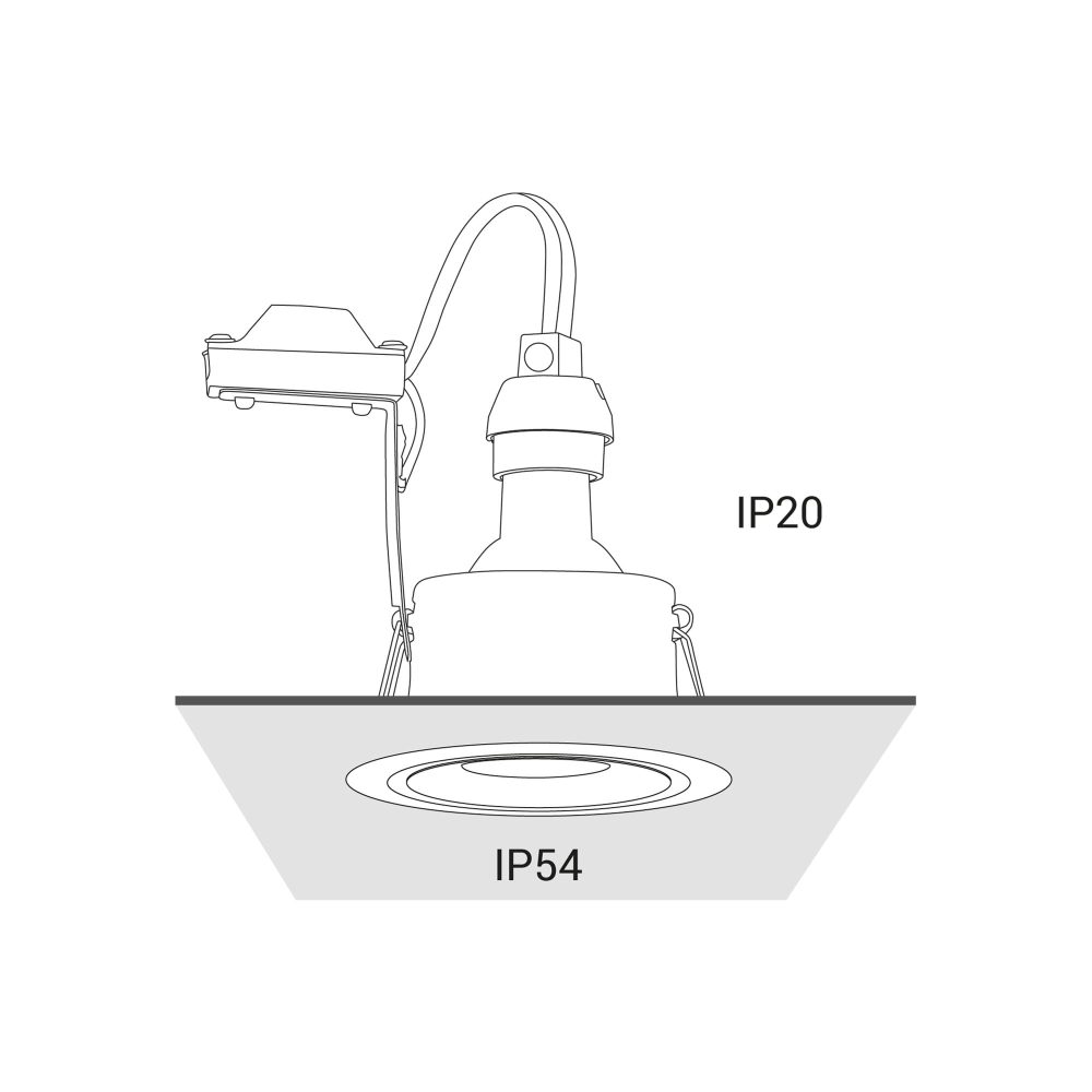 Spot lampa FOXTROT WHITE - Слика 8
