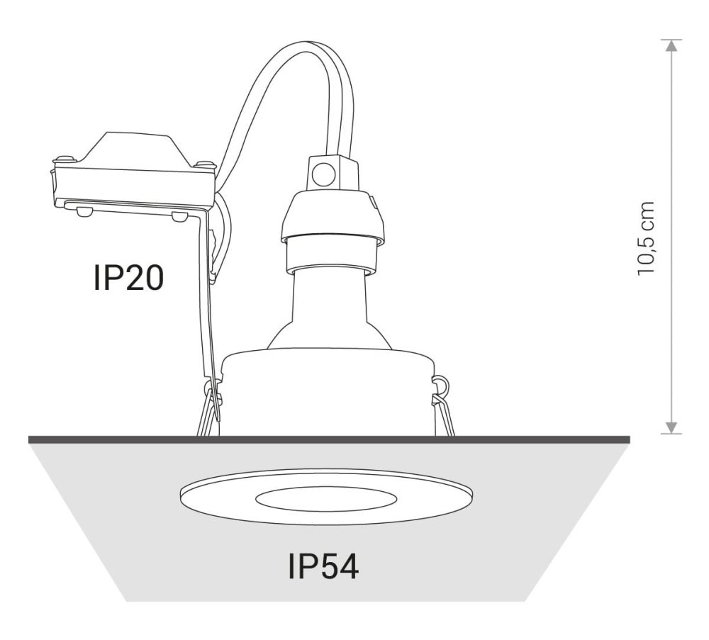 Spot lampa GOLF WHITE - Слика 6