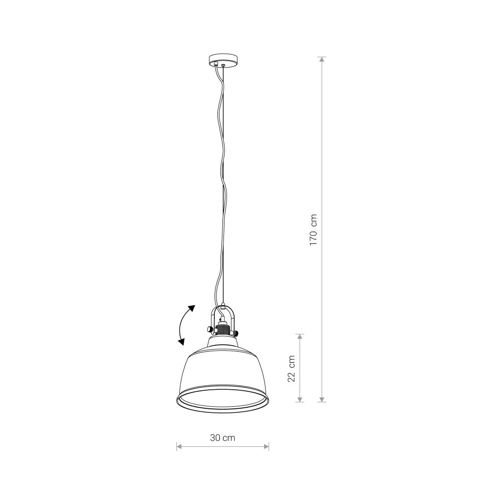 AMALFI GOLD I pendant L - Слика 2