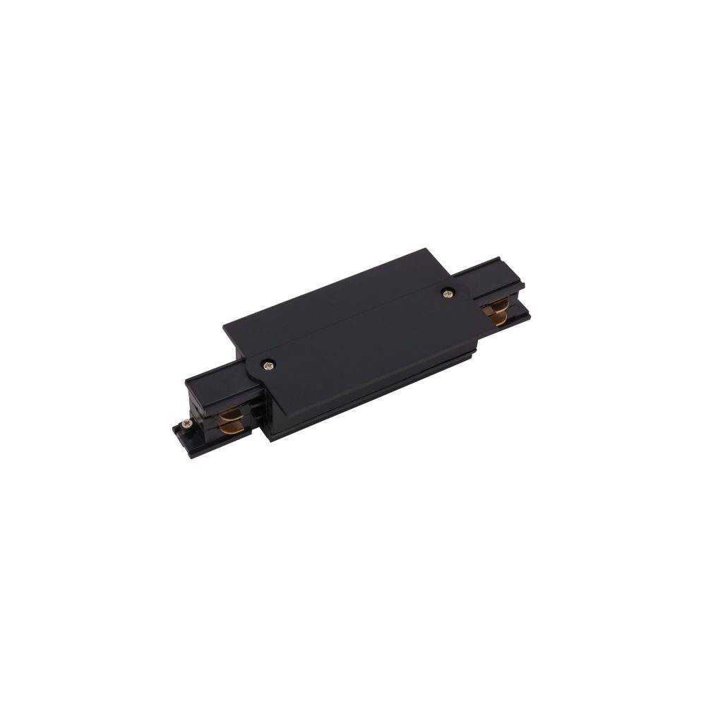 CTLS RECESSED POWER STRAIGHT CONNECTOR BLACK