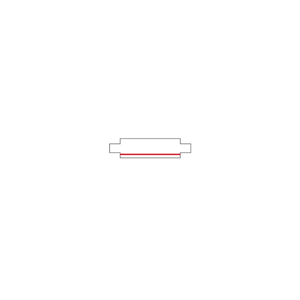 CTLS RECESSED POWER STRAIGHT CONNECTOR BLACK - Слика 3