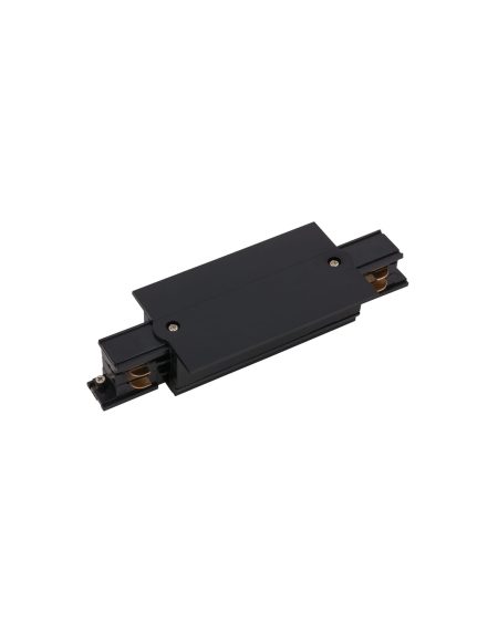 CTLS RECESSED POWER STRAIGHT CONNECTOR BLACK