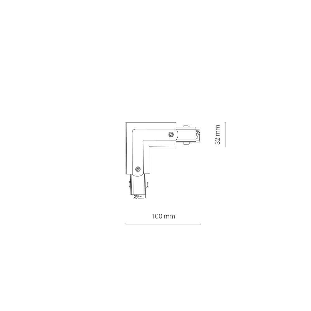 CTLS POWER L CONNECTOR LEFT WHITE (L-L) - Слика 4