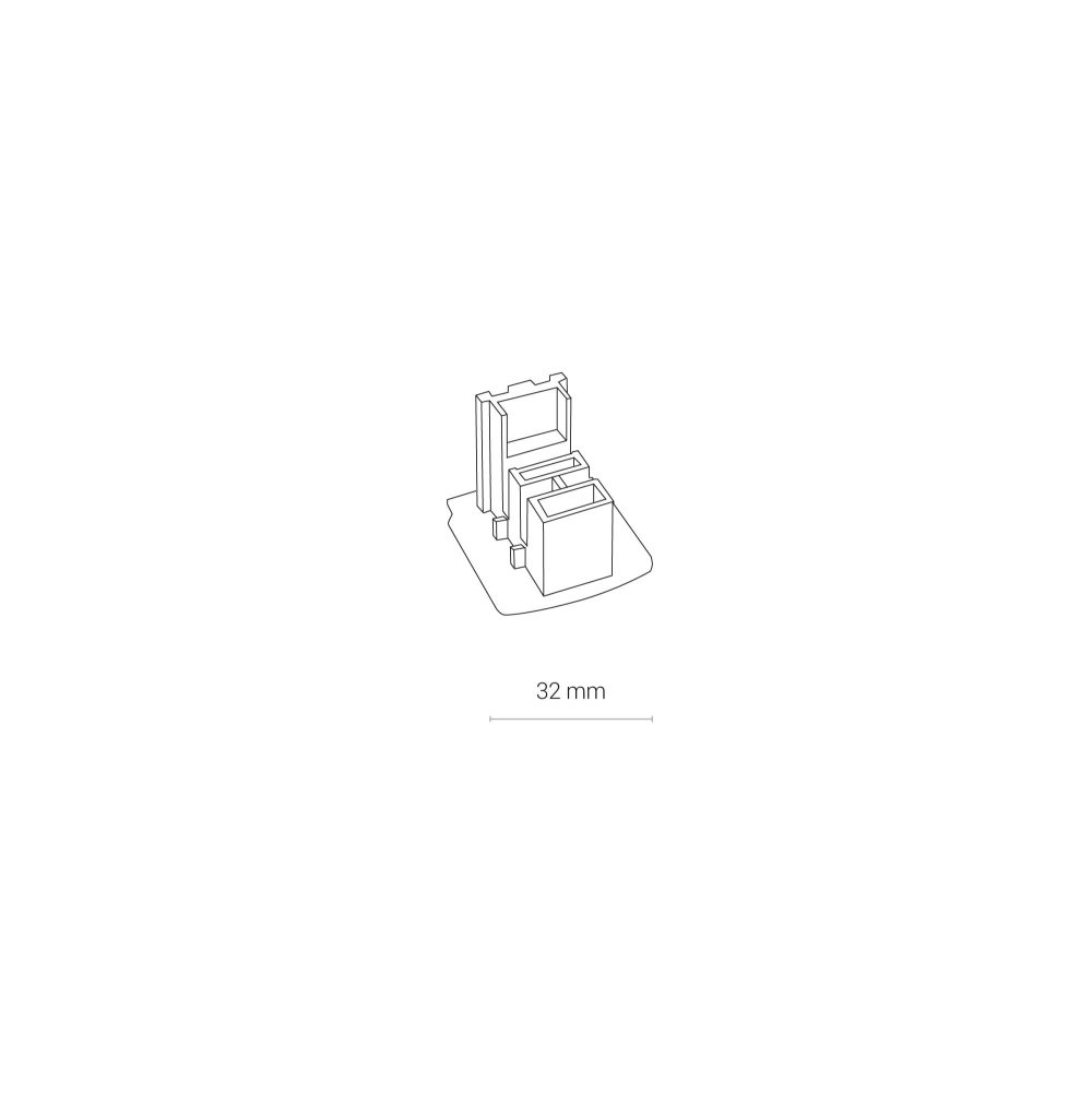 CTLS DEAD END CAP BLACK - Слика 2