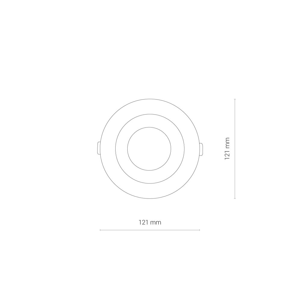 CL KEA LED 20W, 4000K WHITE - Слика 9